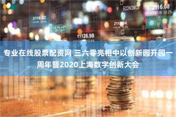 专业在线股票配资网 三六零亮相中以创新园开园一周年暨2020上海数字创新大会