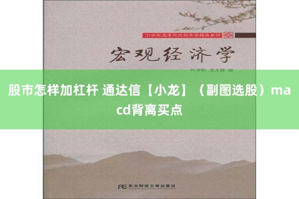 股市怎样加杠杆 通达信【小龙】（副图选股）macd背离买点